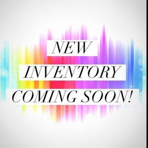 New items coming soon!